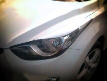 Реснички на фары для Hyundai Avante 2010-2013
