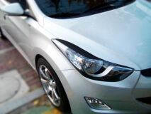 Реснички на фары для Hyundai Avante 2010-2013