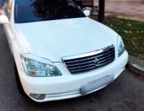 Реснички на фары для Toyota Crown GRS180