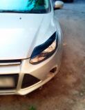 Реснички на фары для Ford Focus 3 (2011-2015) var№1 широкие