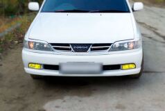 Реснички на фары для Toyota Carina AT210