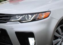 Накладки на передние фары (реснички) Kia Cerato 2008-2013