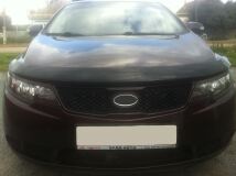 Накладки на передние фары (реснички) Kia Cerato 2008-2013