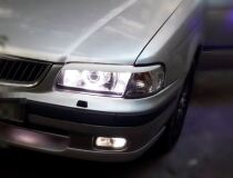 Реснички на фары для Nissan Sunny B15 1998-2004