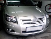 Реснички на фары для Toyota Avensis AZT 250 2003-2006 ДОРЕСТАЙЛИНГ