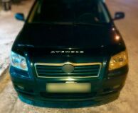 Реснички на фары для Toyota Avensis AZT 250 2003-2006 ДОРЕСТАЙЛИНГ