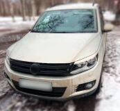 Реснички на фары для Volkswagen Tiguan 2011-2017