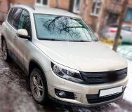 Реснички на фары для Volkswagen Tiguan 2011-2017