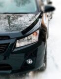 Накладки на передние фары (реснички) для Chevrolet CRUZE 1 (2009-2014)