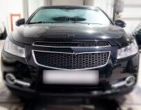 Накладки на передние фары (реснички) для Chevrolet CRUZE 1 (2009-2014)