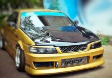 Реснички на фары для Nissan Laurel Club s HC35 1997-2002
