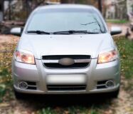 Реснички на фары для CHEVROLET AVEO 2005-2012 седан