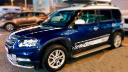 Реснички на фары SKODA YETI 2013-2018г