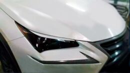 Реснички на фары для  LEXUS NX200/200t (Z10) 2014-2017