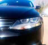 Накладки на фары (реснички) для Volkswagen Jetta 2010-2019