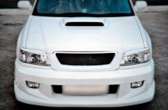 Реснички на фары для Subaru Forester SF5 рестайлинг 2000-2002