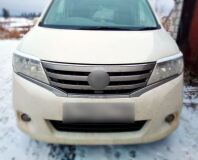 Реснички на фары для NISSAN SERENA 2010-2013