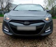 Накладки на фары (реснички) для Hyundai i30 2012-2015