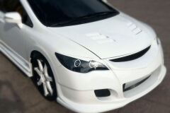 Реснички на фары для Honda Civic FD (седан) 2005-2011 фигурные Р10 A3-6