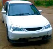 Реснички на фары для Honda Civic ES5 7 поколение (09.2000 - 10.2003)