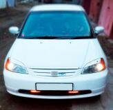 Реснички на фары для Honda Civic ES5 7 поколение (09.2000 - 10.2003)