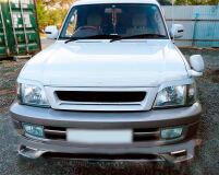 Реснички на фары для Toyota Land Cruiser Prado J90