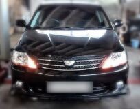 Реснички на фары для Toyota Allion 240 2001-2004 Широкие