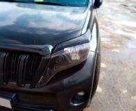 Реснички на фары для Toyota LC Prado 2013-2017 рестайлинг