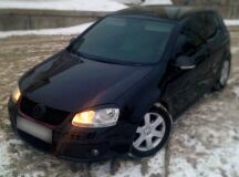 Реснички на фары VOLKSWAGEN GOLF V 2003-2008г
