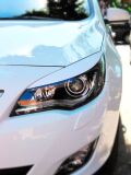 Тюнинг комплект накладок на передние фары и задние фонари для Opel Astra J 2009-2012