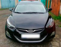 Реснички на фары HYUNDAI ELANTRA 2010-2016г