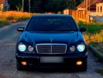 Реснички на фары MERCEDES E-class 210 1995-2002г