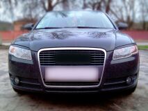 Реснички на фары для Audi A4 2004-2008
