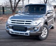 Реснички на фары для Mitsubishi Pajero 4 (2006-2015) Р10