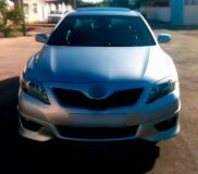 Реснички на фары TOYOTA CAMRY ACV40 рестайлинг 2009-2011