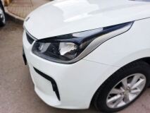 Реснички на фары для Kia Rio 4 2017-2020 дорестайлинг
