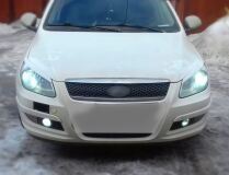 Реснички на фары CHERY M11 2010-2016г B3-9