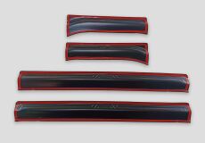 Накладки на внутренние пороги дверей для Chevrolet Niva 2002-2008, Chevrolet Niva Bertone 2009-2019, Lada (ВАЗ) Niva 2020-, Niva Travel 2020-