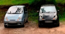 Реснички на фары для Daewoo Matiz 2000-2015