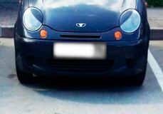 Реснички на фары для Daewoo Matiz 2000-2015