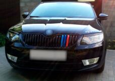Накладки на фары для Skoda Octavia 2013-2020