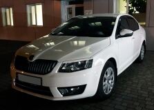Накладки на фары для Skoda Octavia 2013-2020