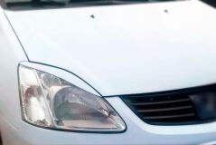 Накладки на фары (реснички) для Honda Civic EU 2001-2006 (хетчбек)