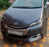 Реснички на фары для Toyota Wish XE20 2009-2017