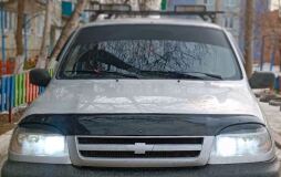 Реснички на фары Niva Chevrolet  2002-2009, Chevrolet Niva Bertone