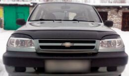 Реснички на фары Niva Chevrolet  2002-2009, Chevrolet Niva Bertone