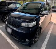 Реснички на фары TOYOTA PORTE 2004-2012г