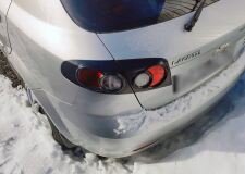 Накладки на задние фонари для Chevrolet Lacetti хэтчбек 2004-2013