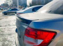 Лип-спойлер (M4-Style) для LADA Granta FL (седан) 2018-