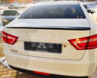 Лип-спойлер (узкий) для Lada Vesta 2015-2023 дорестайлинг